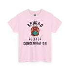 T-Shirt — ADHD&D ‘Roll for Concentration’ Dice Graphic Tee