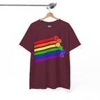 Rainbow D20 RPG Tee — Pride Gaming T‑Shirt