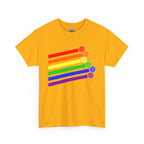Rainbow D20 RPG Tee — Pride Gaming T‑Shirt