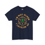 I'm Not Older, I Leveled Up T-Shirt — D20 Gamer Birthday Tee
