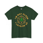 I'm Not Older, I Leveled Up T-Shirt — D20 Gamer Birthday Tee