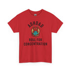 T-Shirt — ADHD&D ‘Roll for Concentration’ Dice Graphic Tee