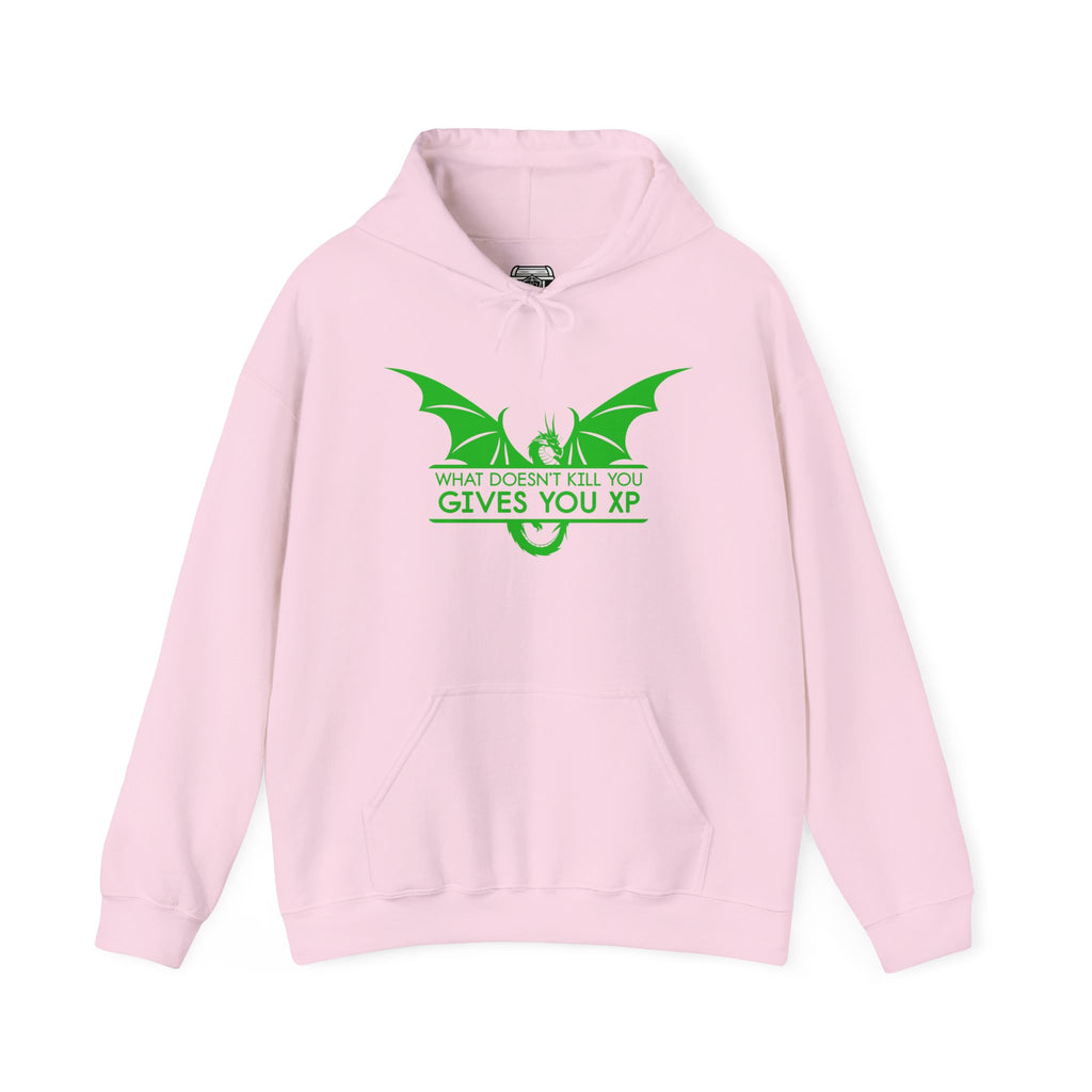 Dragon XP Hoodie - "What Doesn’t Kill You Gives You XP" Gamer Hoodie