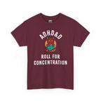 T-Shirt — ADHD&D ‘Roll for Concentration’ Dice Graphic Tee
