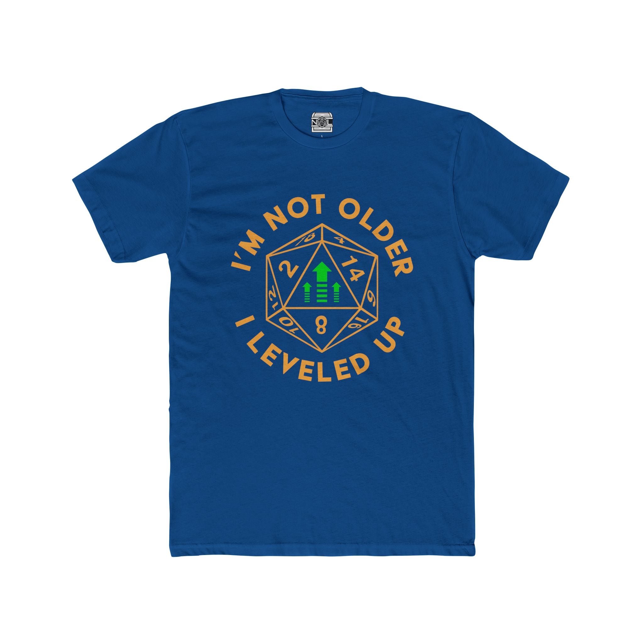 I’m Not Older I Leveled Up T‑Shirt — Funny D20 Gamer Birthday Tee