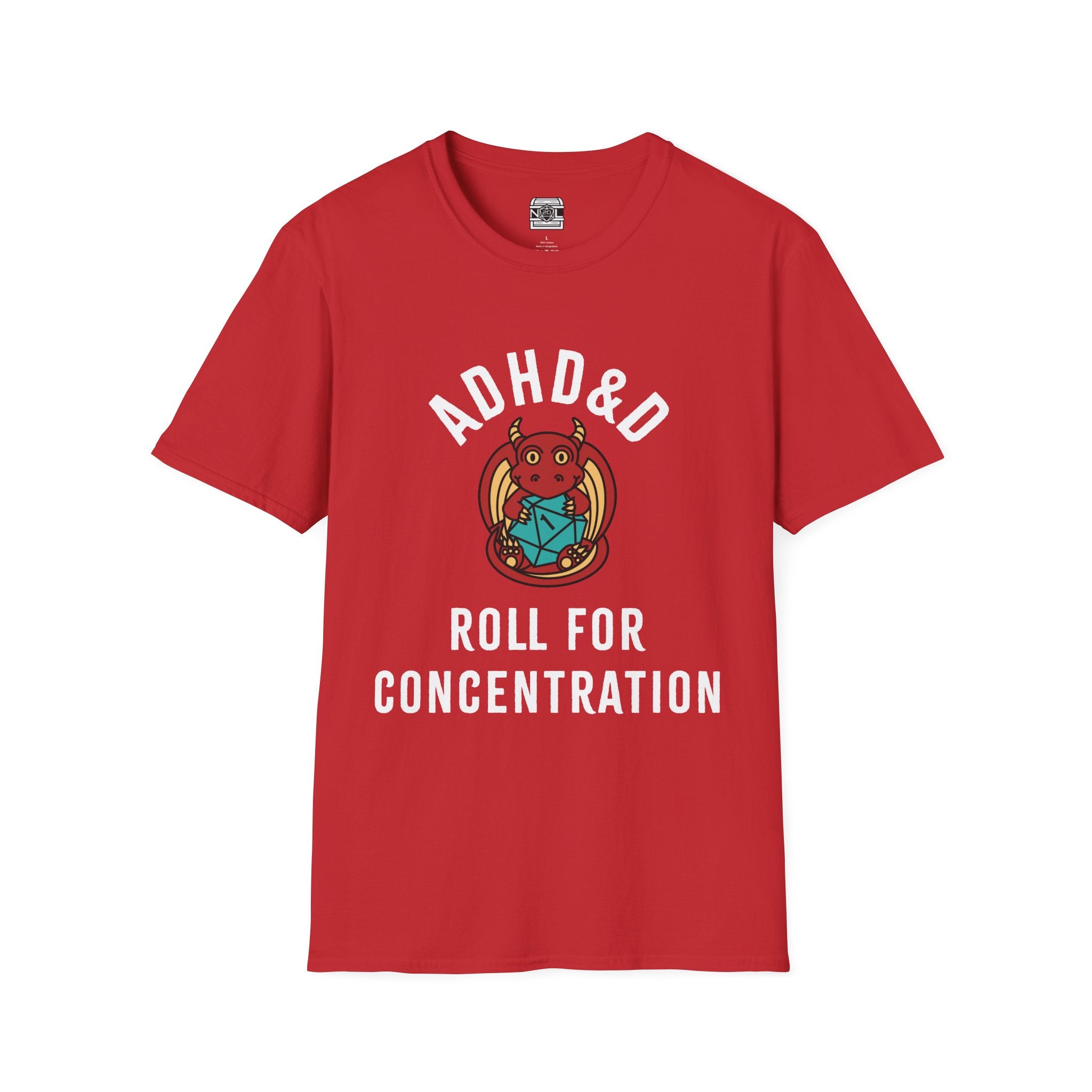 ADHD&D Roll for Concentration T-Shirt