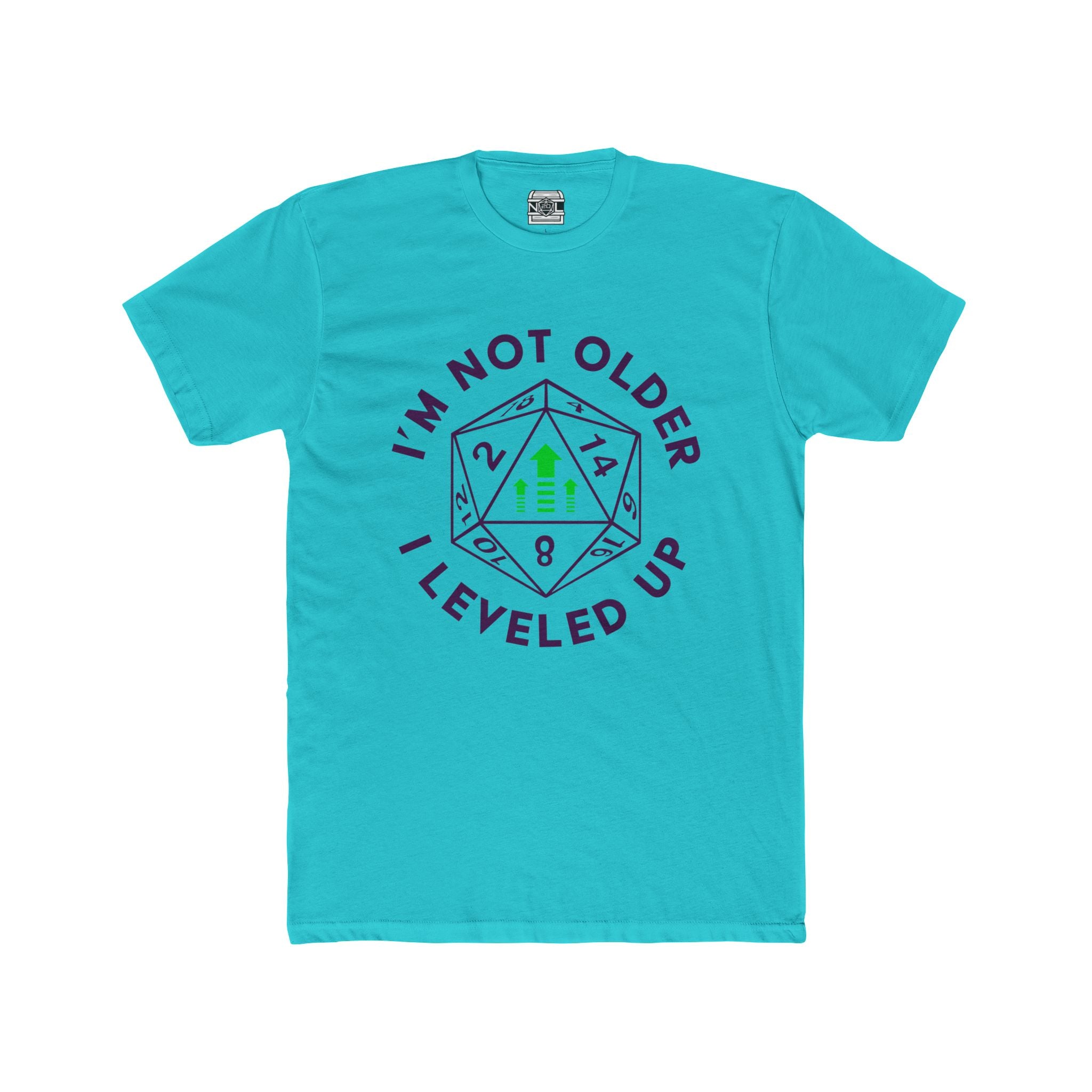 I’m Not Older I Leveled Up T‑Shirt — Funny D20 Gamer Birthday Tee