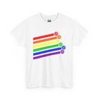 Rainbow D20 RPG Tee — Pride Gaming T‑Shirt