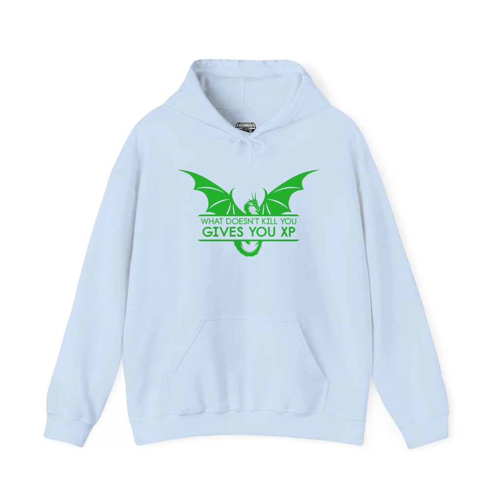 Dragon XP Hoodie - "What Doesn’t Kill You Gives You XP" Gamer Hoodie
