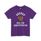 T-Shirt — ADHD&D ‘Roll for Concentration’ Dice Graphic Tee