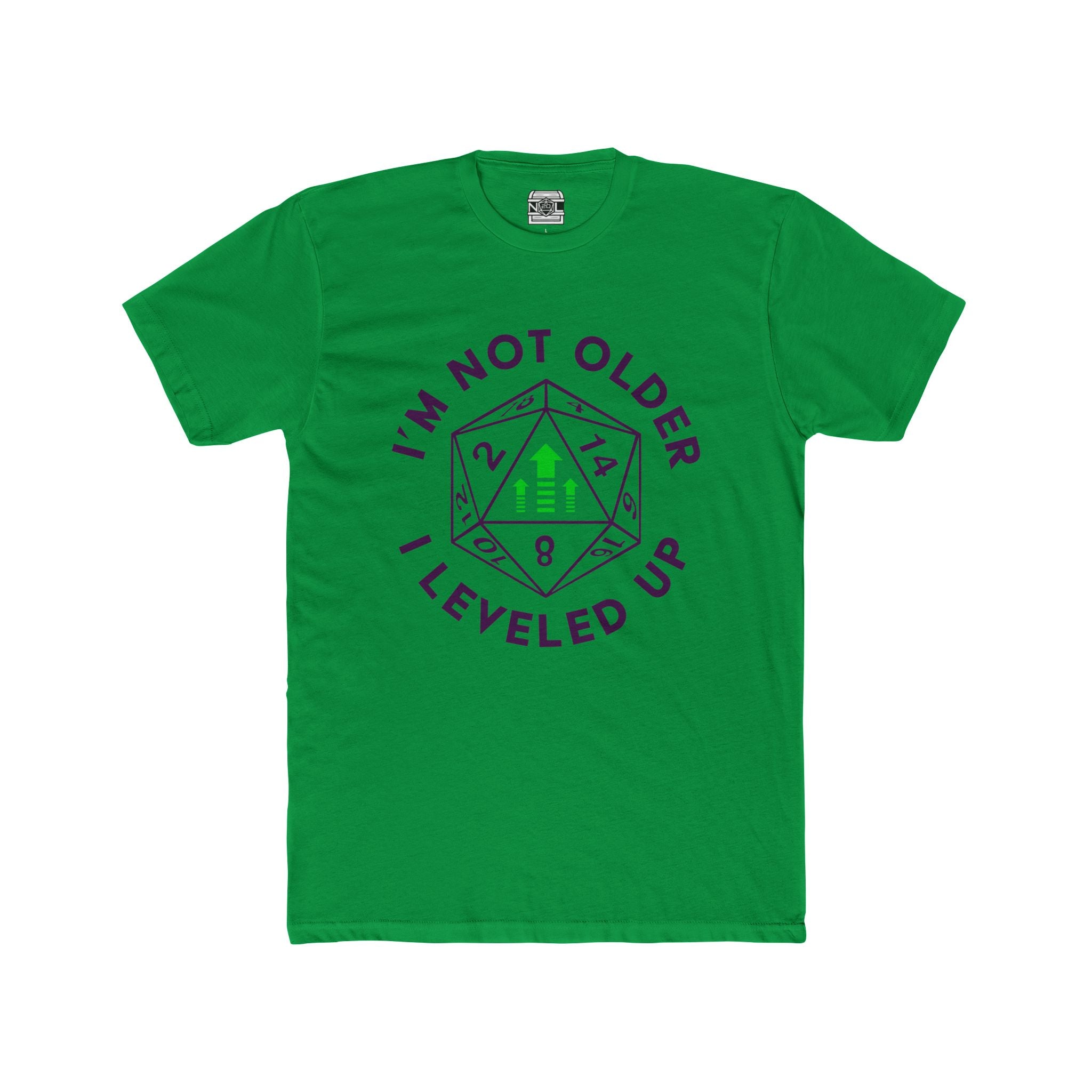 I’m Not Older I Leveled Up T‑Shirt — Funny D20 Gamer Birthday Tee