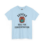 T-Shirt — ADHD&D ‘Roll for Concentration’ Dice Graphic Tee