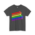 Rainbow D20 RPG Tee — Pride Gaming T‑Shirt