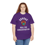 T-Shirt — ADHD&D ‘Roll for Concentration’ Dice Graphic Tee
