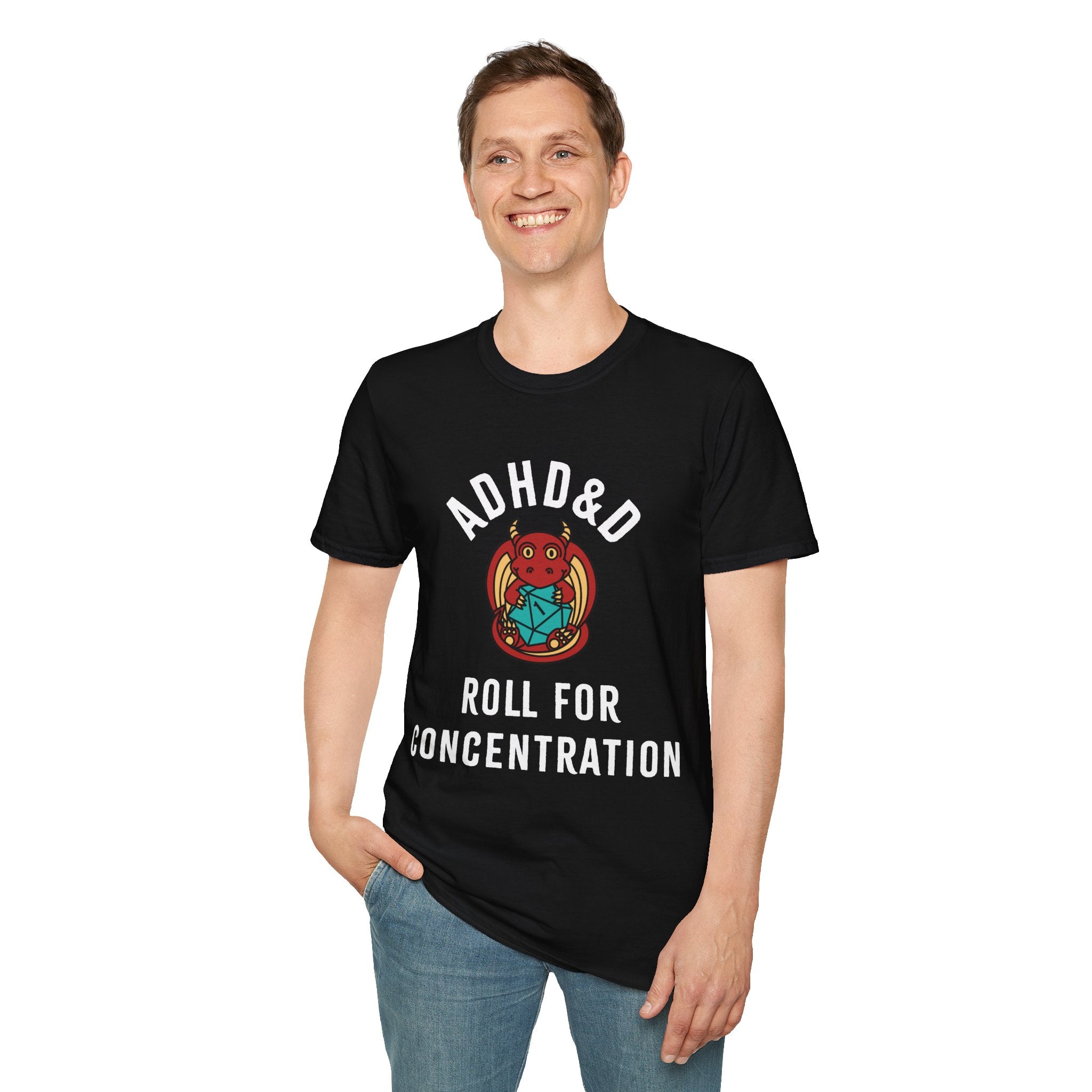 ADHD&D Roll for Concentration T-Shirt