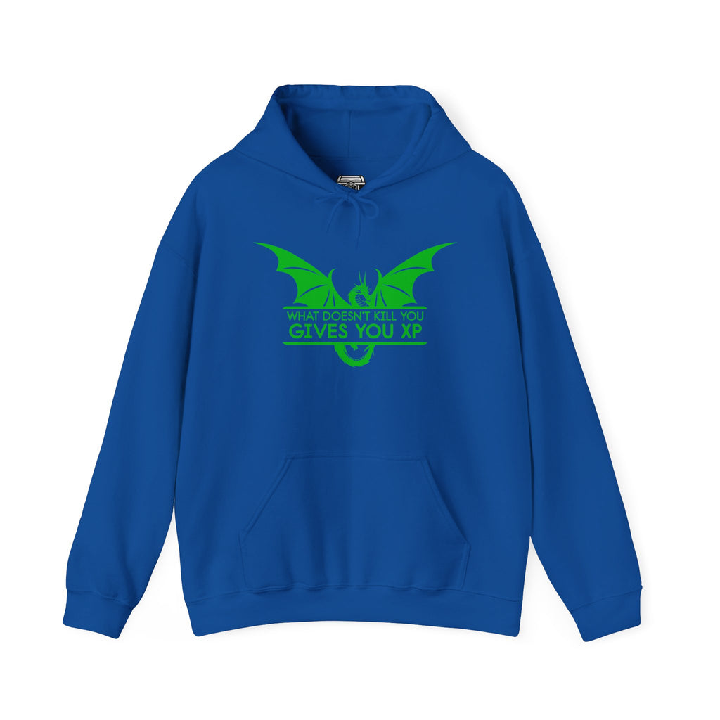 Dragon XP Hoodie - "What Doesn’t Kill You Gives You XP" Gamer Hoodie